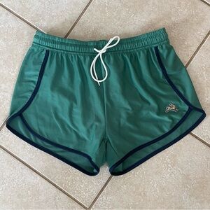 Tracksmith LIMITED EDITION  Woodlands Shorts  Women’s Size small Green Blue